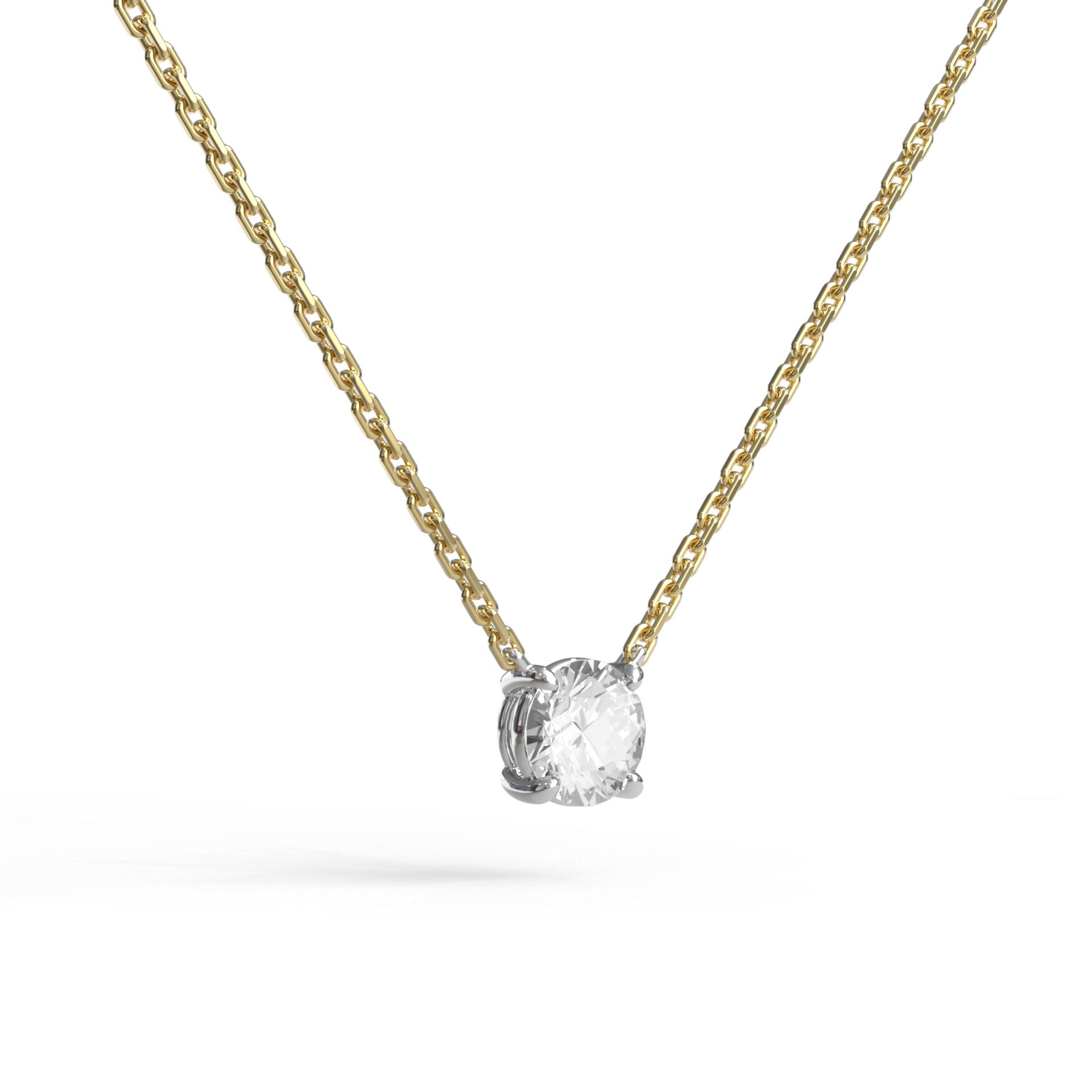 Single Brilliant Necklace