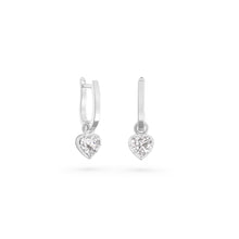 Charger l'image dans la galerie, Heart Diamond Earrings - Arter Jewelry