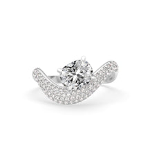Load image into Gallery viewer, Rosa Cushion Ring Pavé - Arter Jewelry