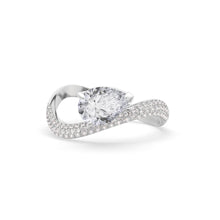 Load image into Gallery viewer, Rosa Pear Ring Pavé - Arter Jewelry