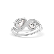 Load image into Gallery viewer, Rosa Two Stone Ring Pavé - Arter Jewelry