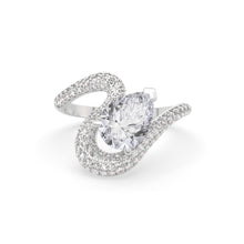 Load image into Gallery viewer, Ada Pear Ring Pavé - Arter Jewelry