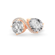 Load image into Gallery viewer, Rosa Two Stone Ring Pavé - Arter Jewelry