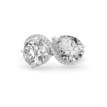 Load image into Gallery viewer, Rosa Two Stone Ring Pavé - Arter Jewelry