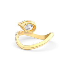 Load image into Gallery viewer, Rosa Pear Ring Pavé - Arter Jewelry