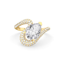 Load image into Gallery viewer, Ada Pear Ring Pavé - Arter Jewelry