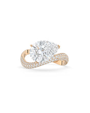 Load image into Gallery viewer, Rosa Pear Ring Pavé - Arter Jewelry