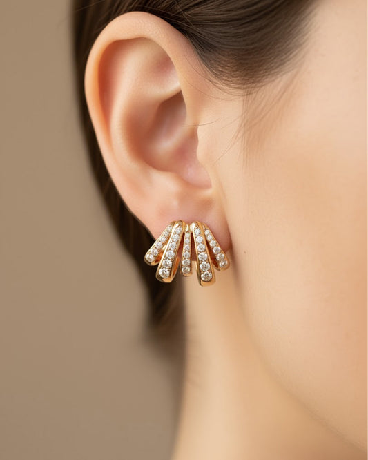 Wave Earrings - Arter Jewelry