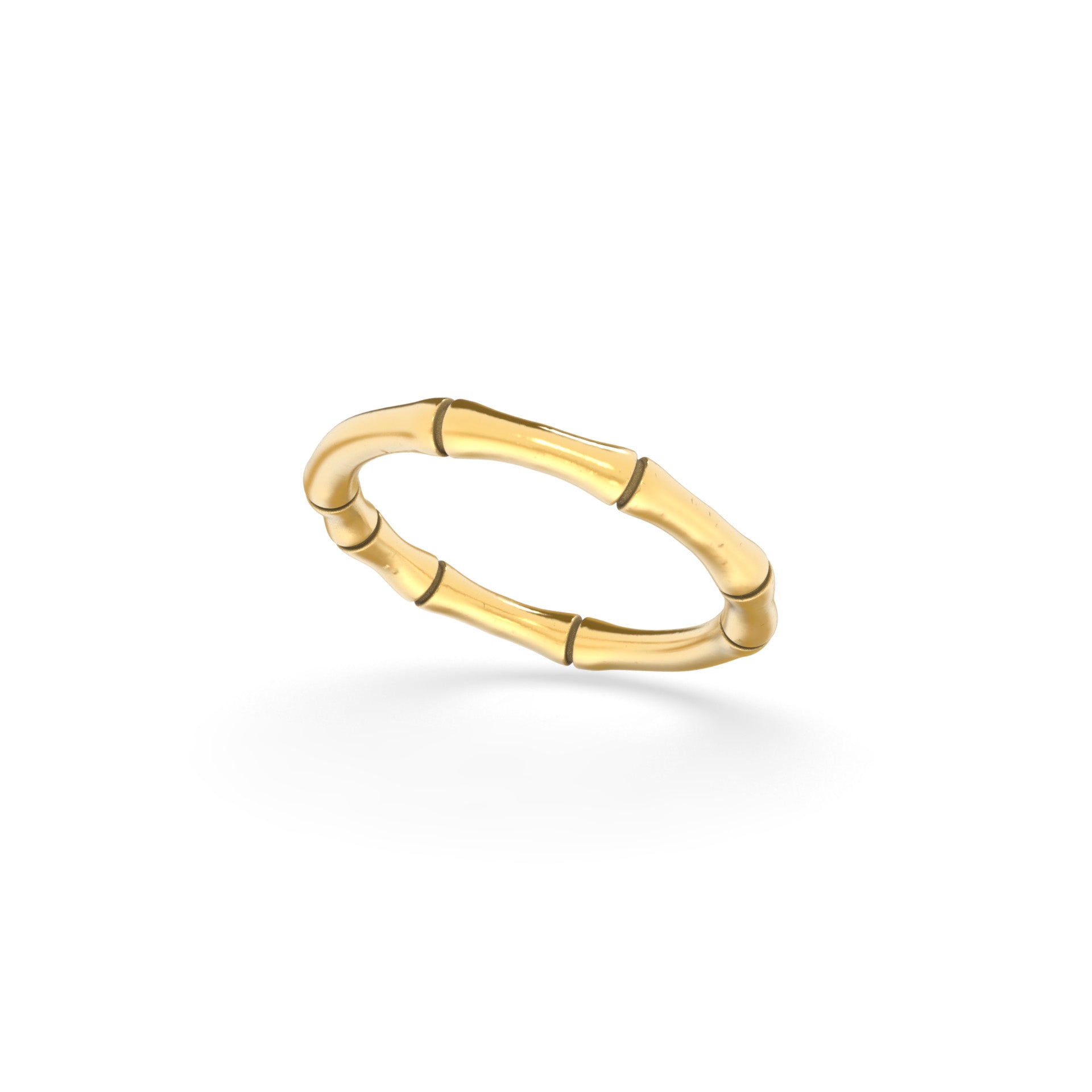 Bamboo wide ring