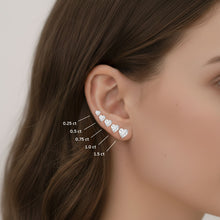 Charger l'image dans la galerie, Heart Cut Studs - Arter Jewelry