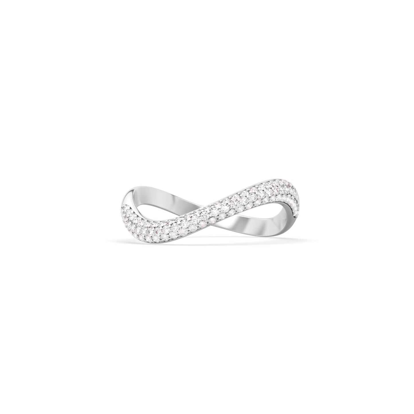 Clara Ring Thin Pavé - Arter Jewelry