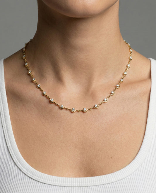 Louise Line Necklace - Arter Jewelry