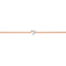 Load image into Gallery viewer, Single 0.10ct Heart Bracelet
