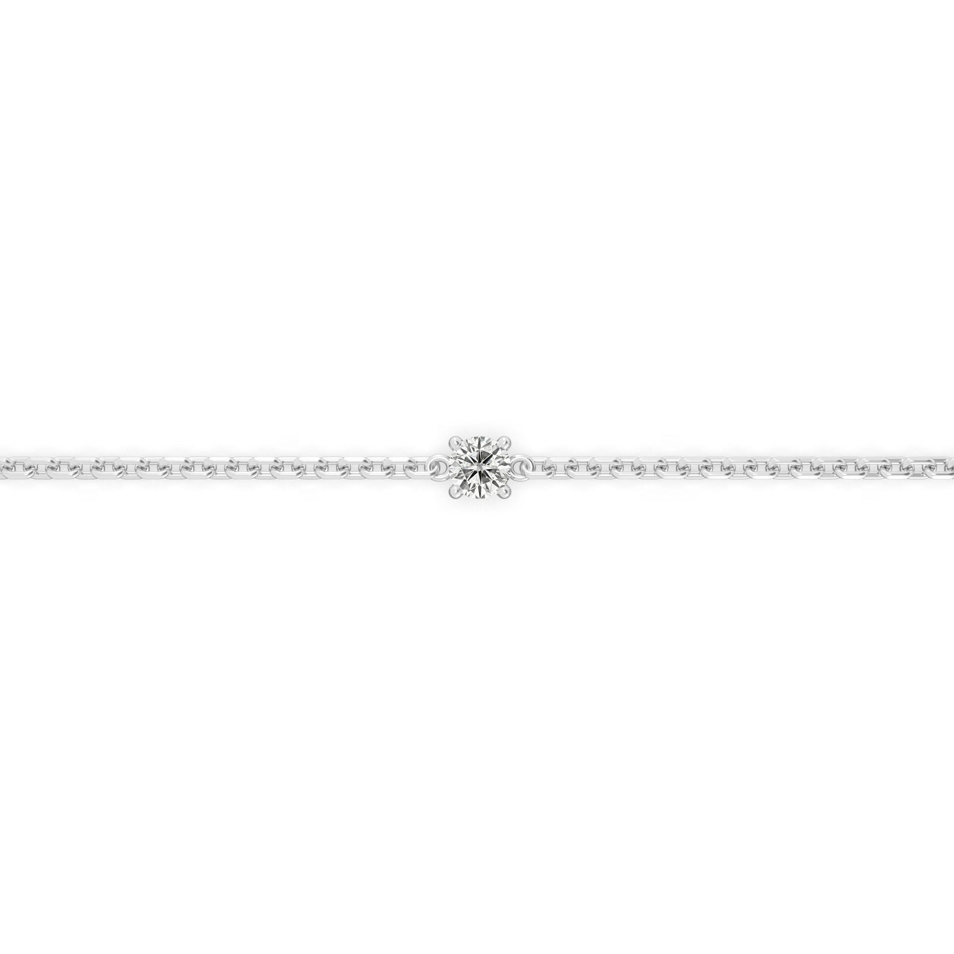 Single 0.10ct Round Bracelet - Arter Jewelry