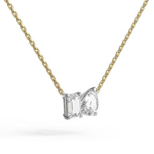 Load image into Gallery viewer, Emerald &amp; Pear Necklace
