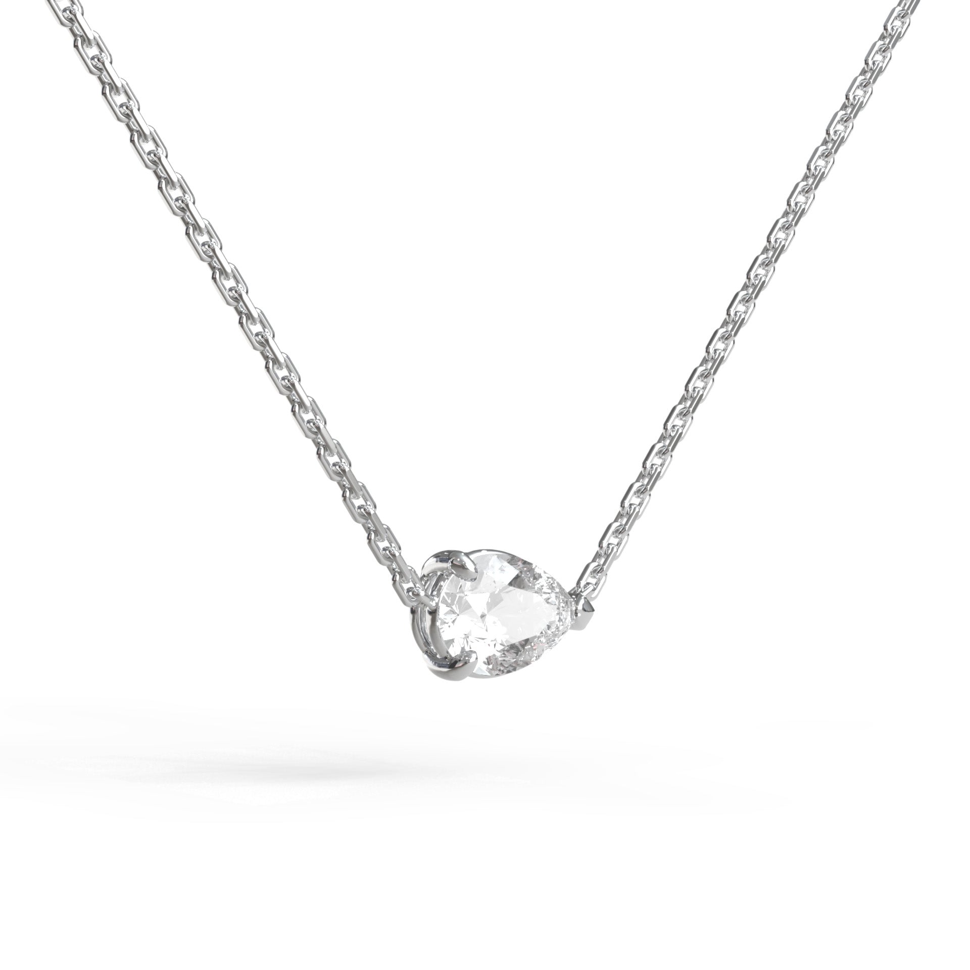 Single Pear Necklace
