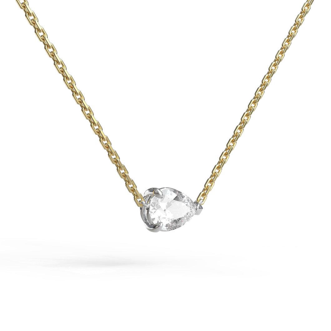 Single Pear Necklace