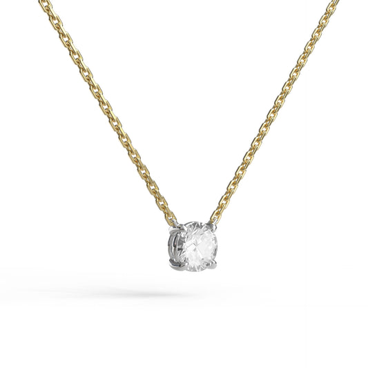 Single Brilliant Necklace - Arter Jewelry