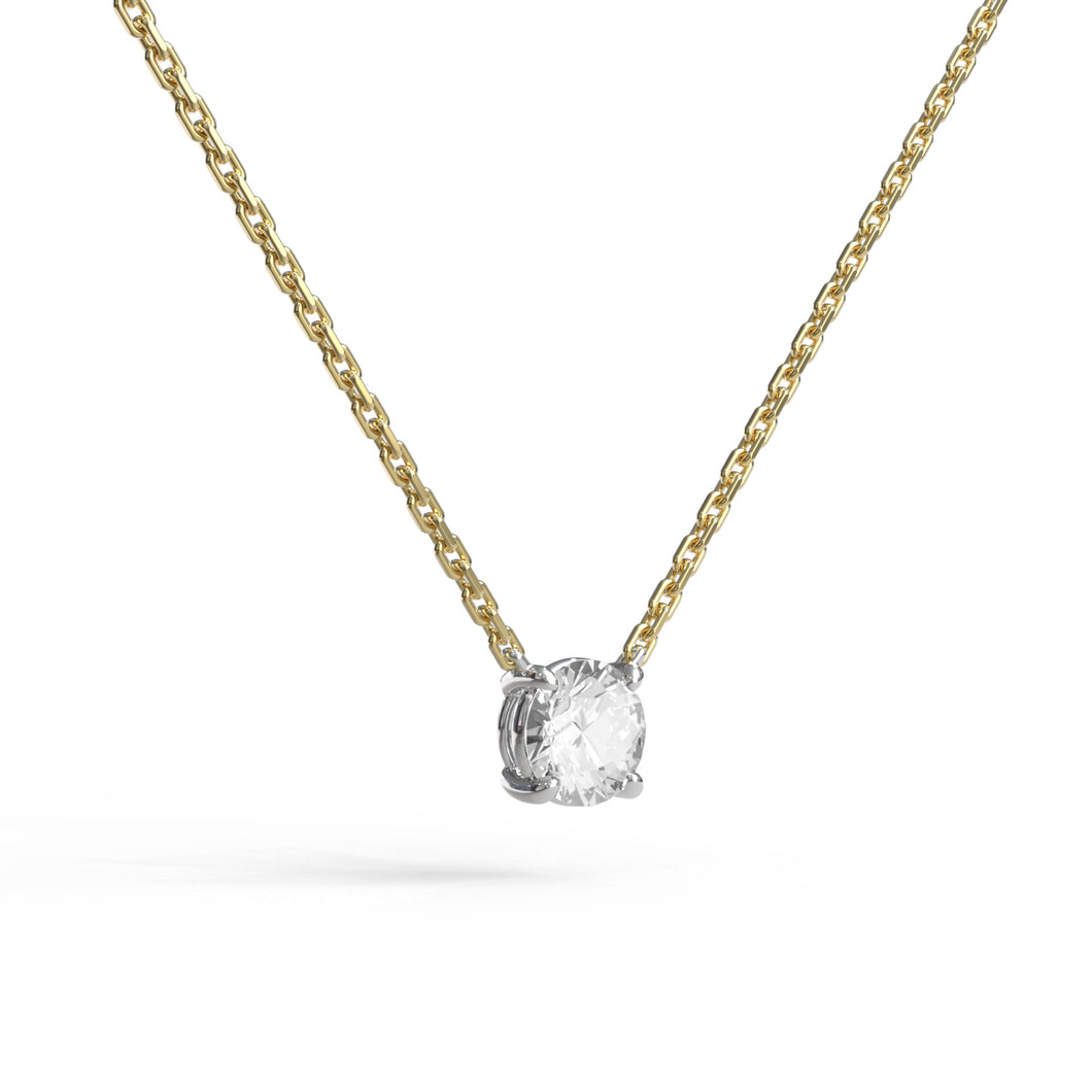 Single Brilliant Necklace