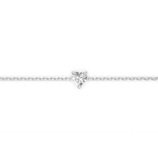 Single 0.30ct Heart Bracelet - Arter Jewelry