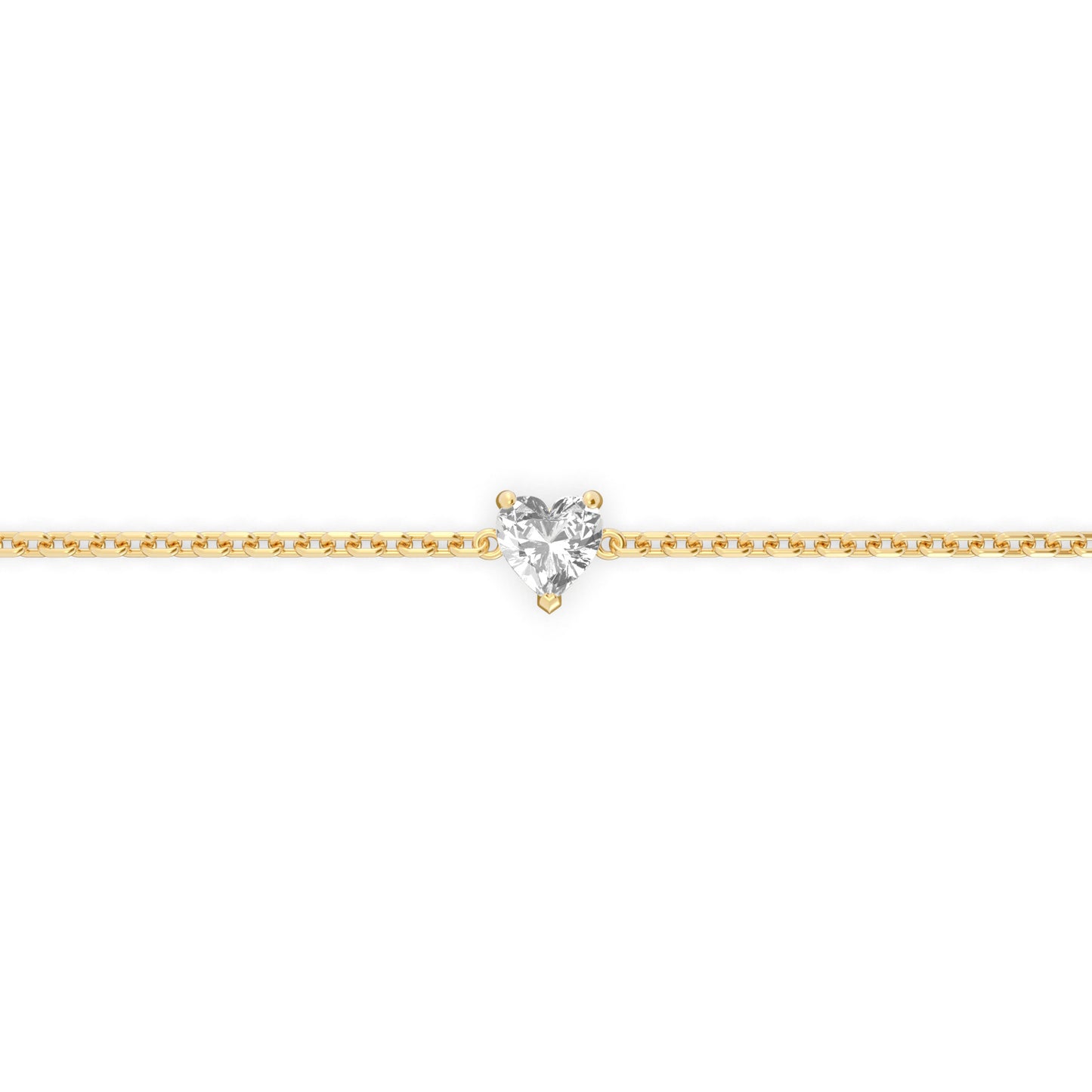 Single 0.30ct Heart Bracelet - Arter Jewelry