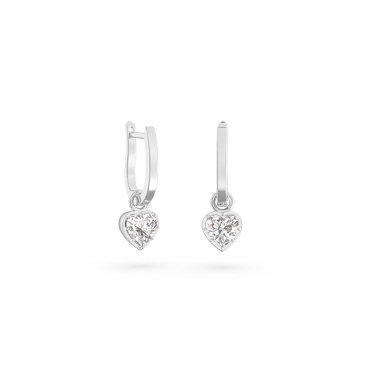 Heart Diamond Earrings - Arter Jewelry
