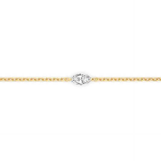Single 0.30ct Marquise Bracelet - Arter Jewelry