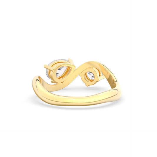 Rosa Two Stone Ring - Arter Jewelry