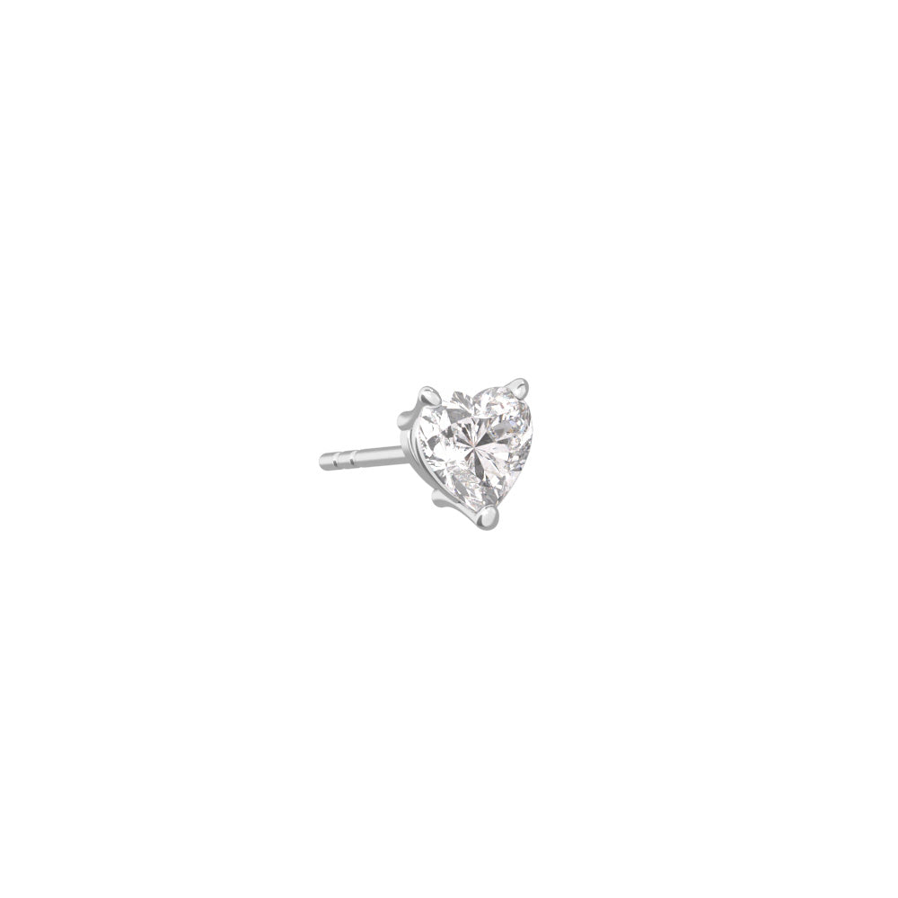 Heart Cut Studs - Arter Jewelry