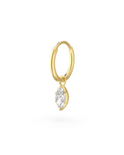 Charger l'image dans la galerie, Marquise Button Back Earring - Arter Jewelry
