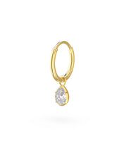 Charger l'image dans la galerie, Pear Button Back Earring - Arter Jewelry
