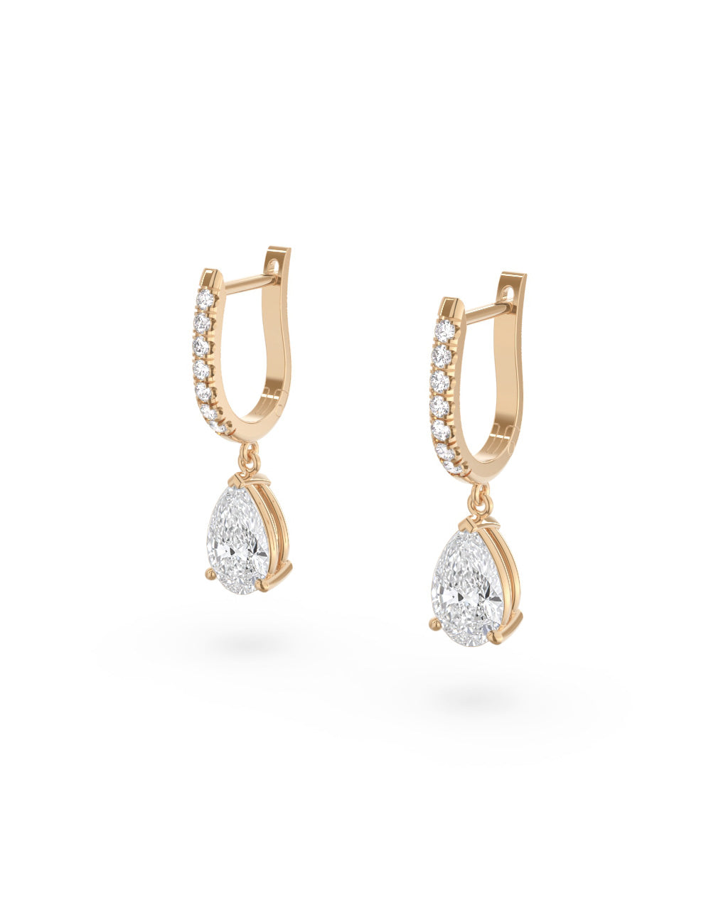 Pear Huggies - Arter Jewelry