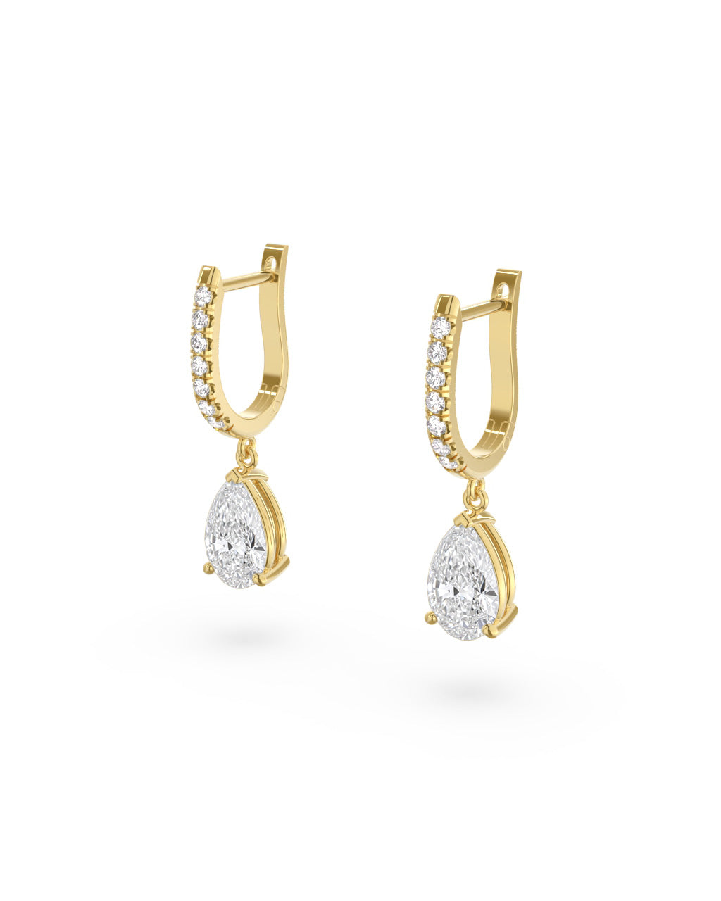 Pear Huggies - Arter Jewelry