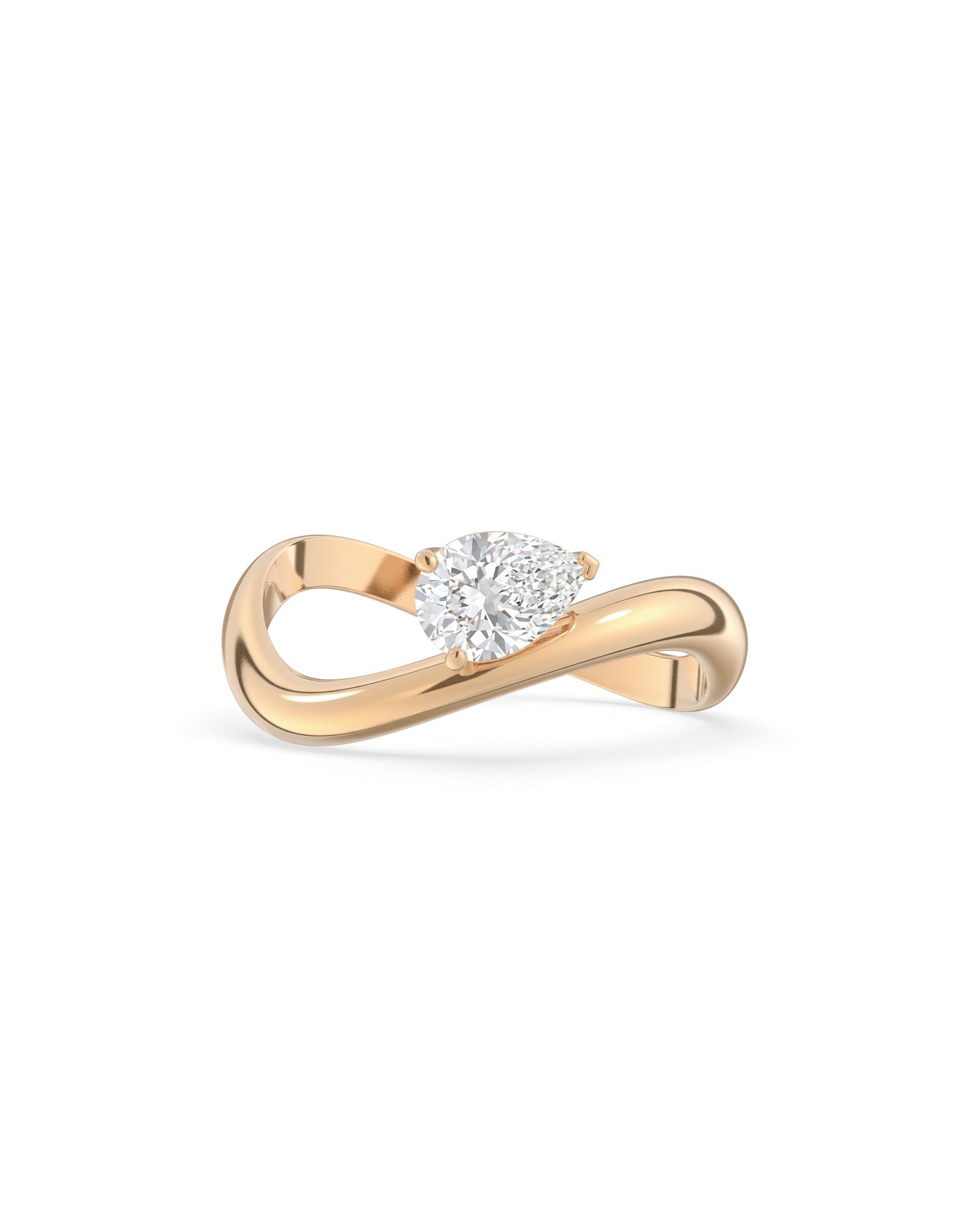Rosa Pear Ring - Arter Jewelry