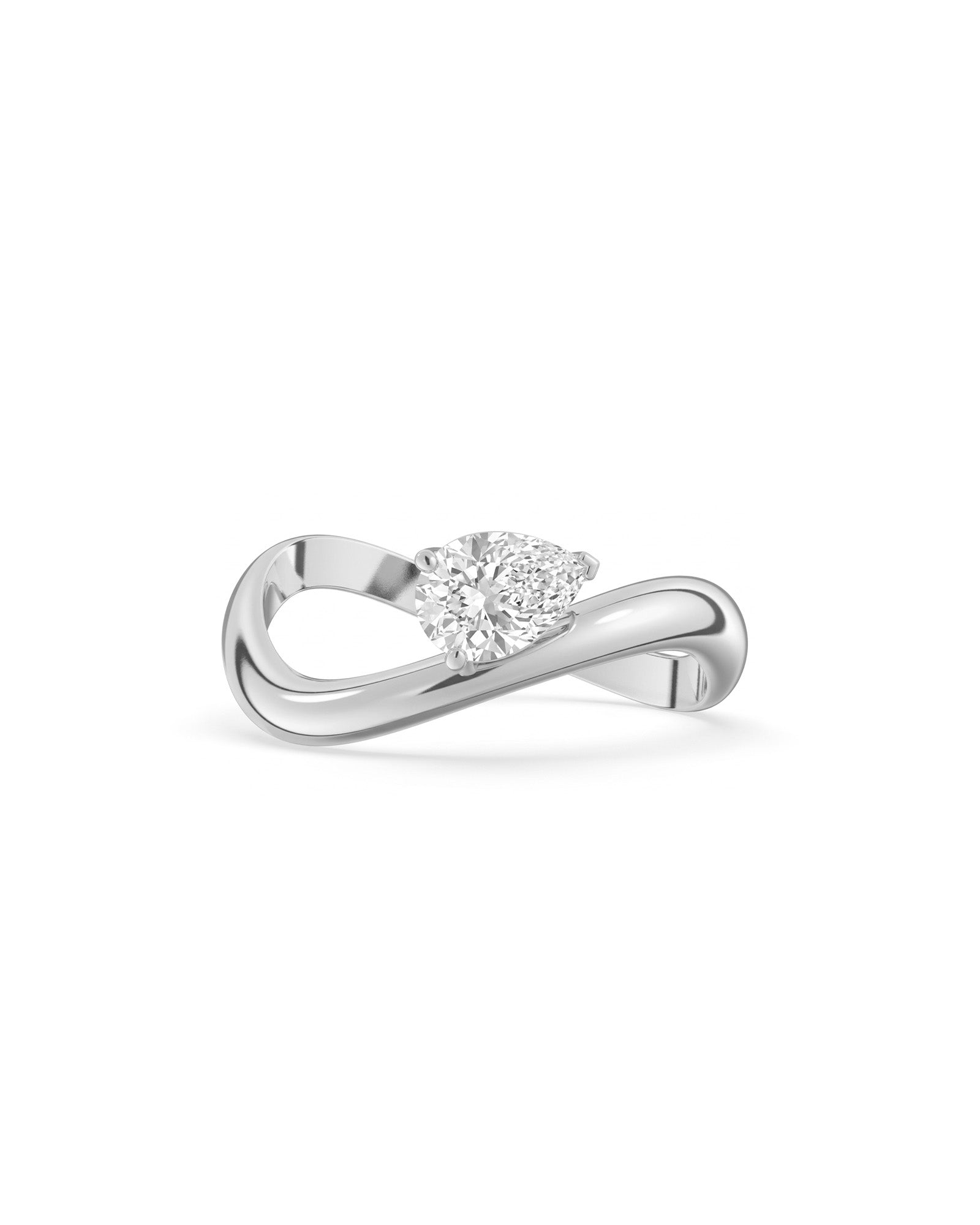Rosa Pear Ring - Arter Jewelry