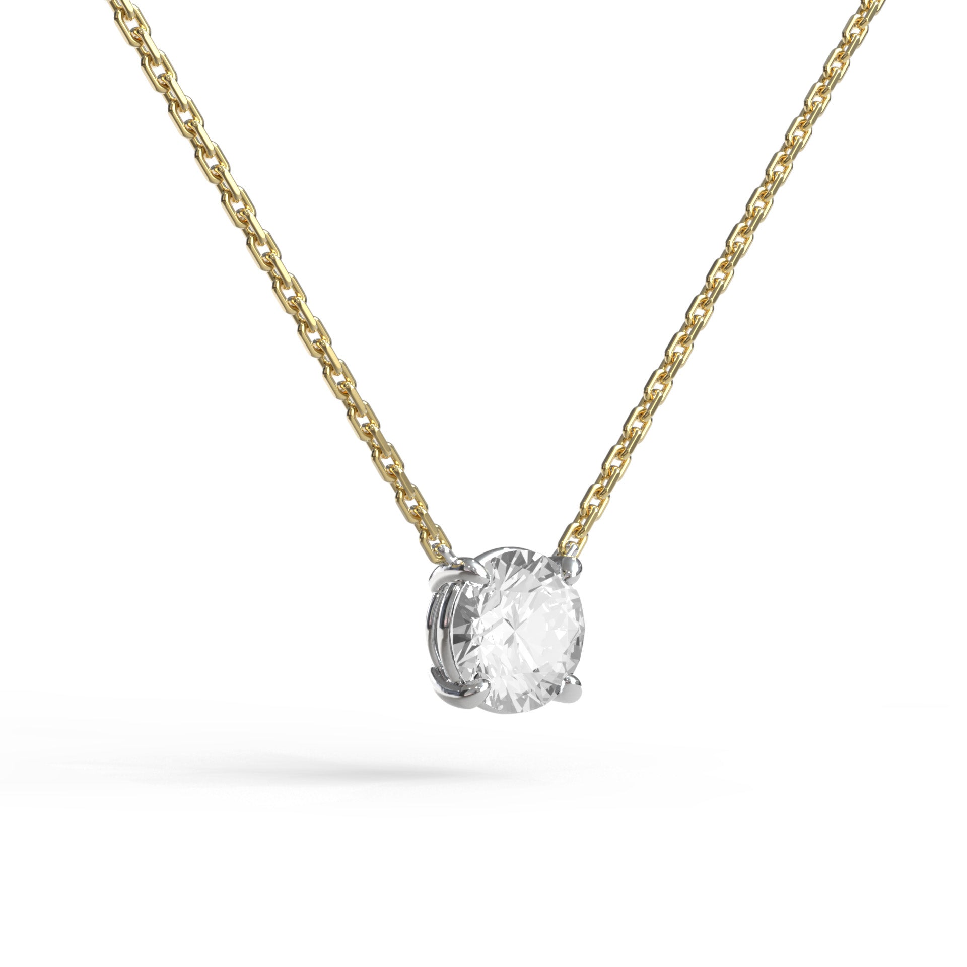 Single Brilliant Necklace
