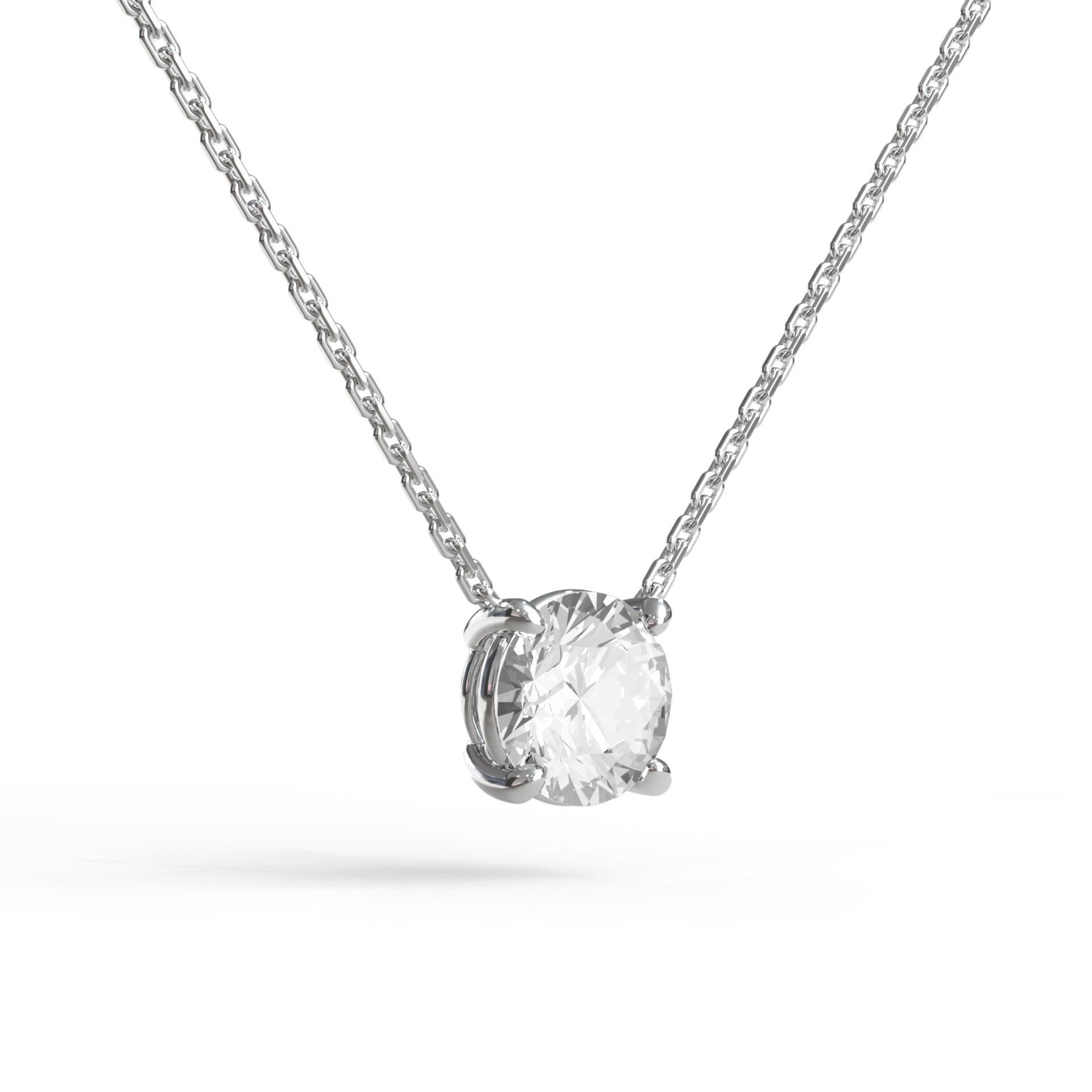 Single Brilliant Necklace