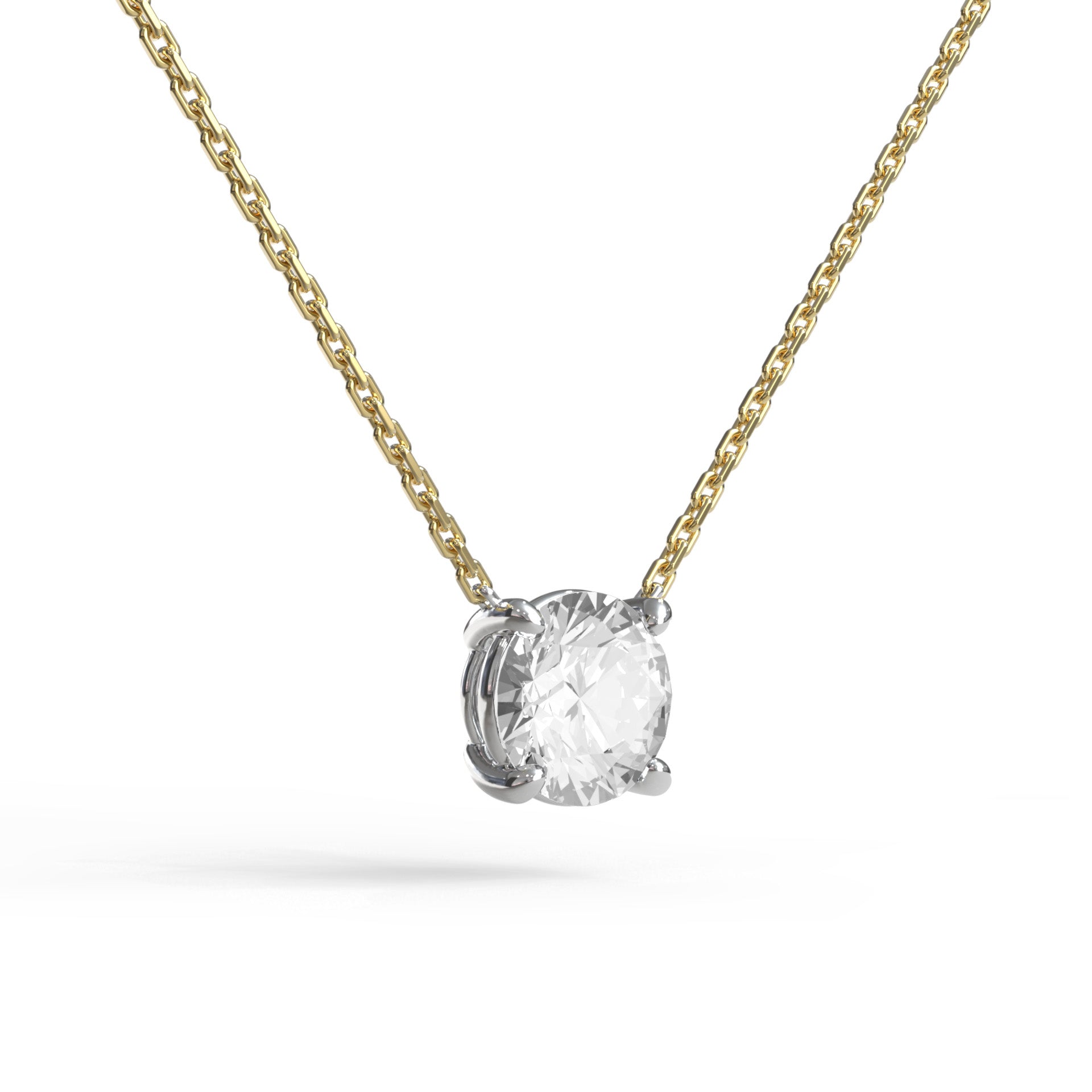 Single Brilliant Necklace