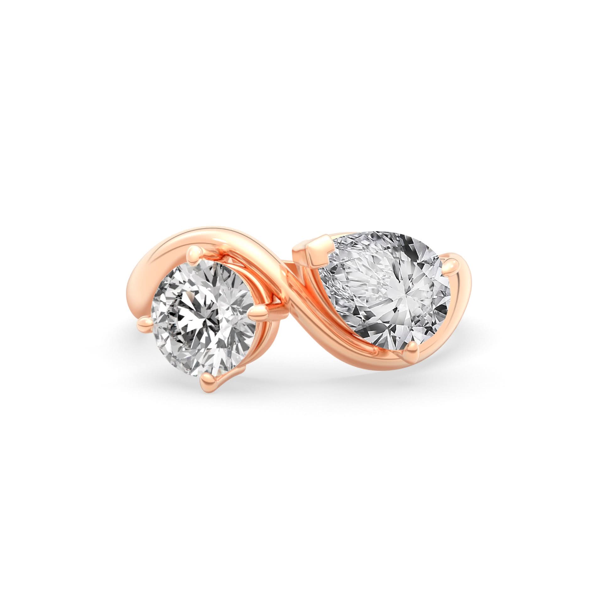 Rosa Two Stone Ring - Arter Jewelry