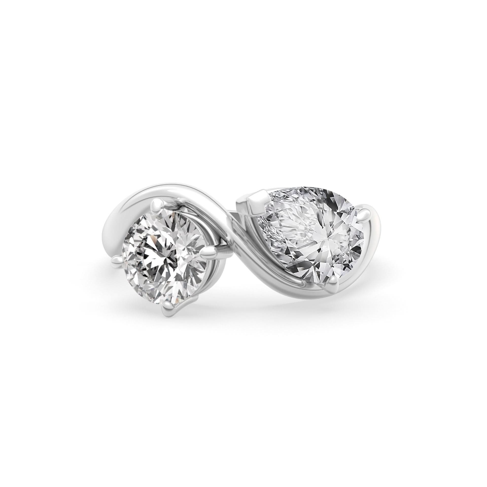 Rosa Two Stone Ring - Arter Jewelry