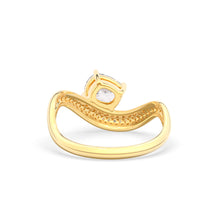 Load image into Gallery viewer, Rosa Cushion Ring Pavé
