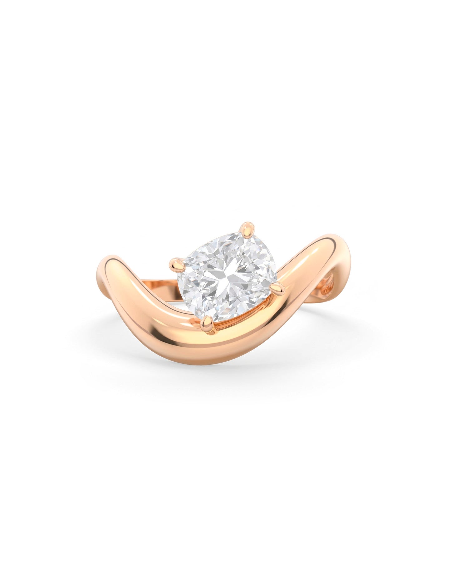 Rosa Cushion Ring - Arter Jewelry