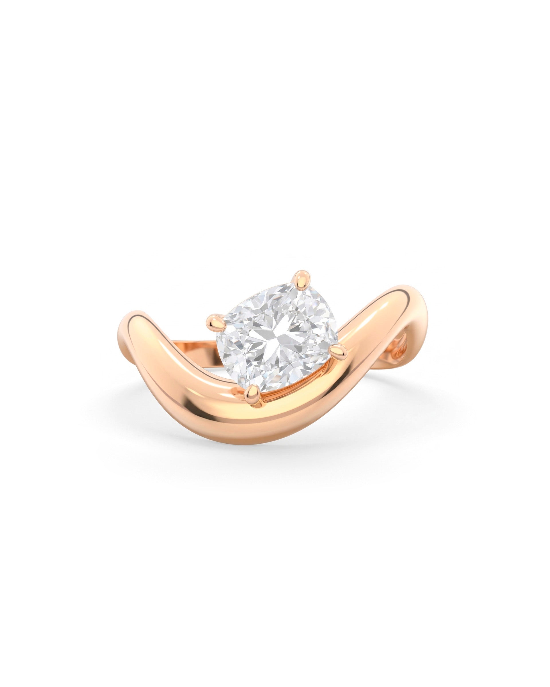 Rosa Cushion Ring - Arter Jewelry