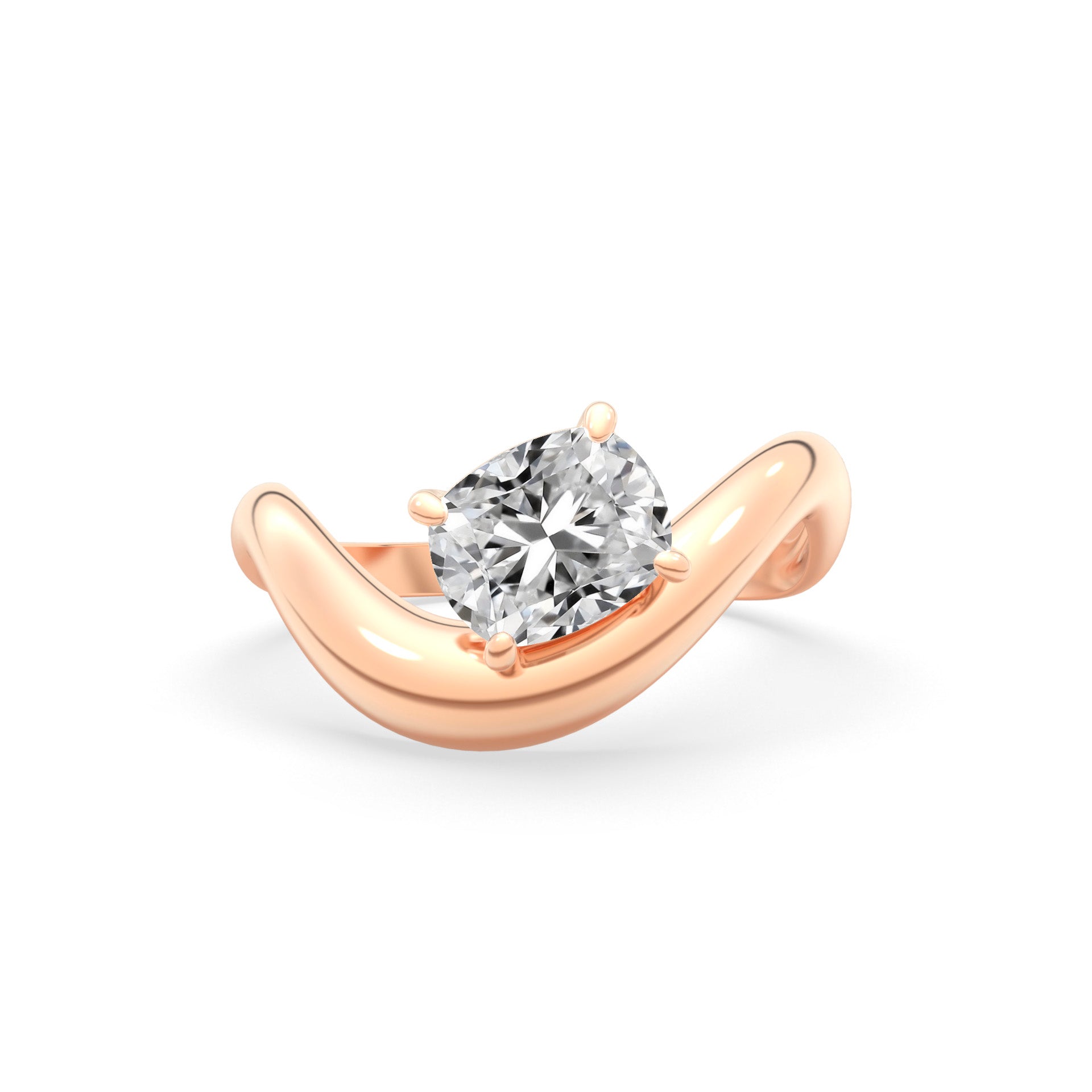 Rosa Cushion Ring