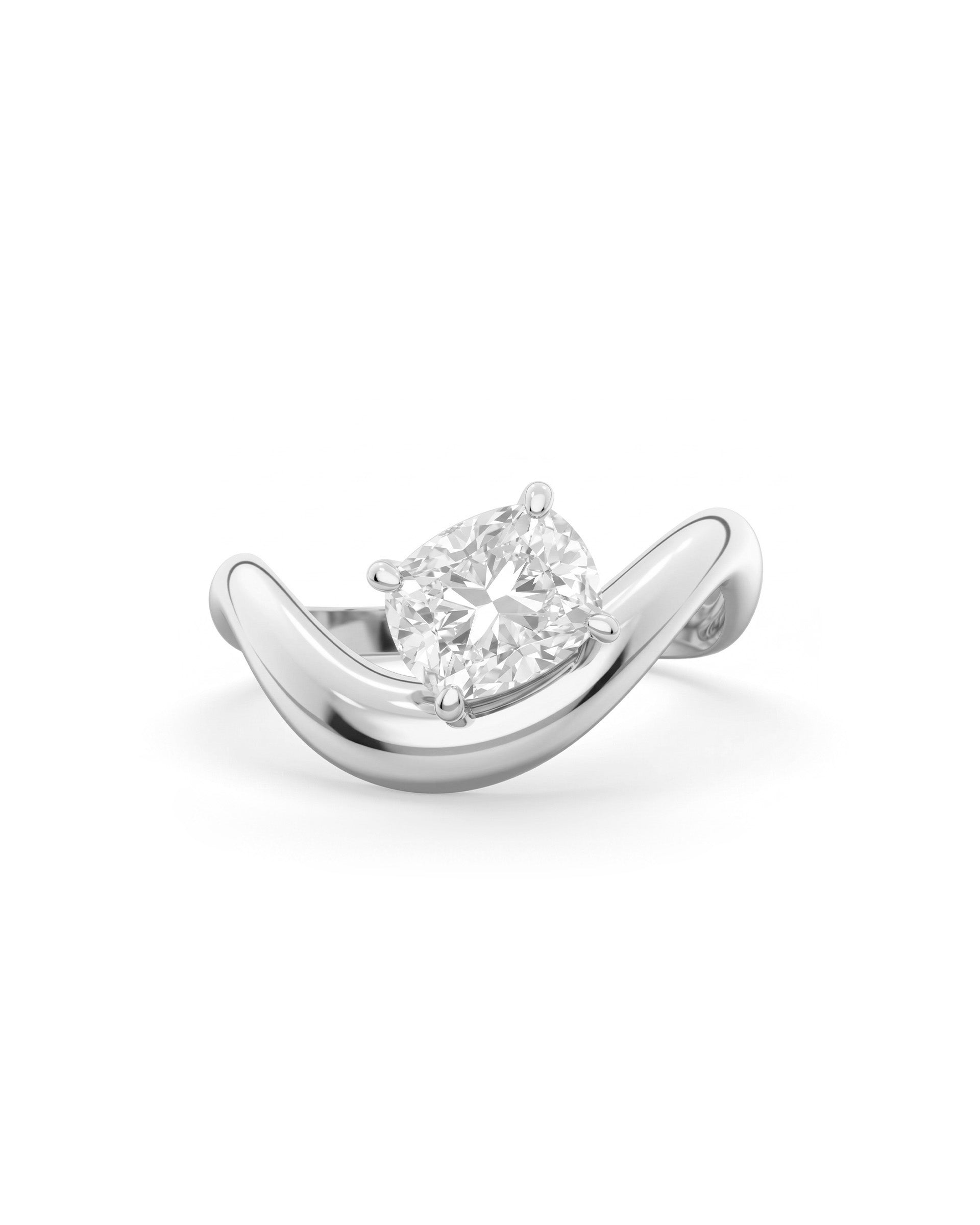 Rosa Cushion Ring - Arter Jewelry