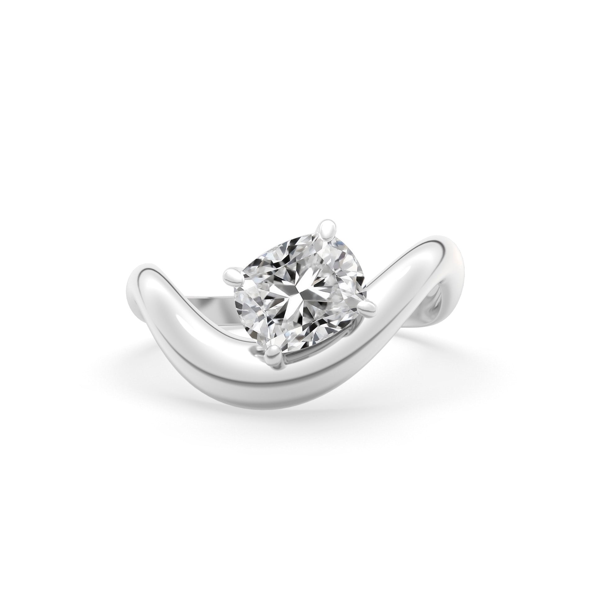 Rosa Cushion Ring
