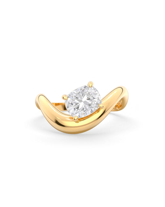 Rosa Cushion Ring - Arter Jewelry