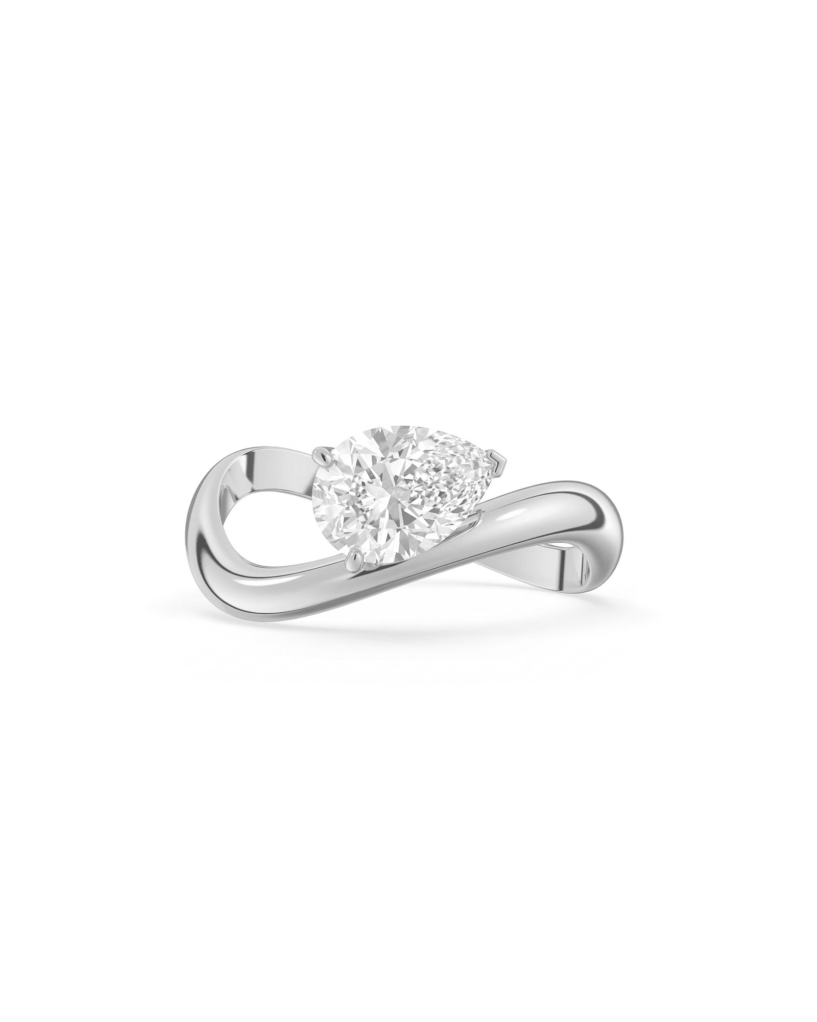 Rosa Pear Ring - Arter Jewelry