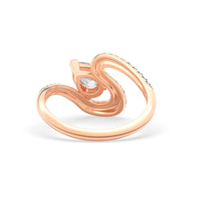 Load image into Gallery viewer, Ada Pear Ring Pavé
