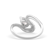 Load image into Gallery viewer, Ada Pear Ring Pavé
